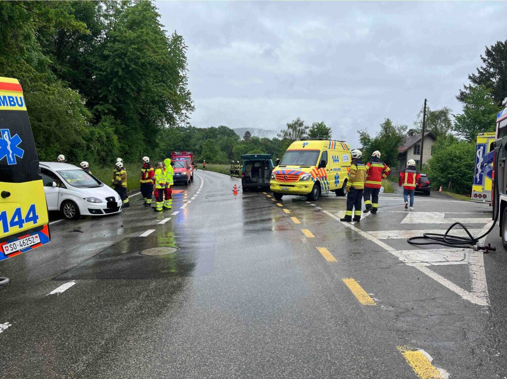 Unfall in Flumenthal (SO)