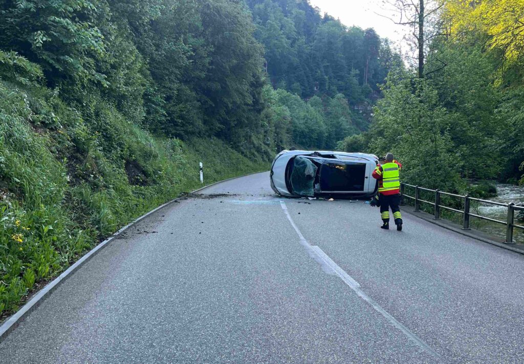 Unfall in Erschwil (SO)