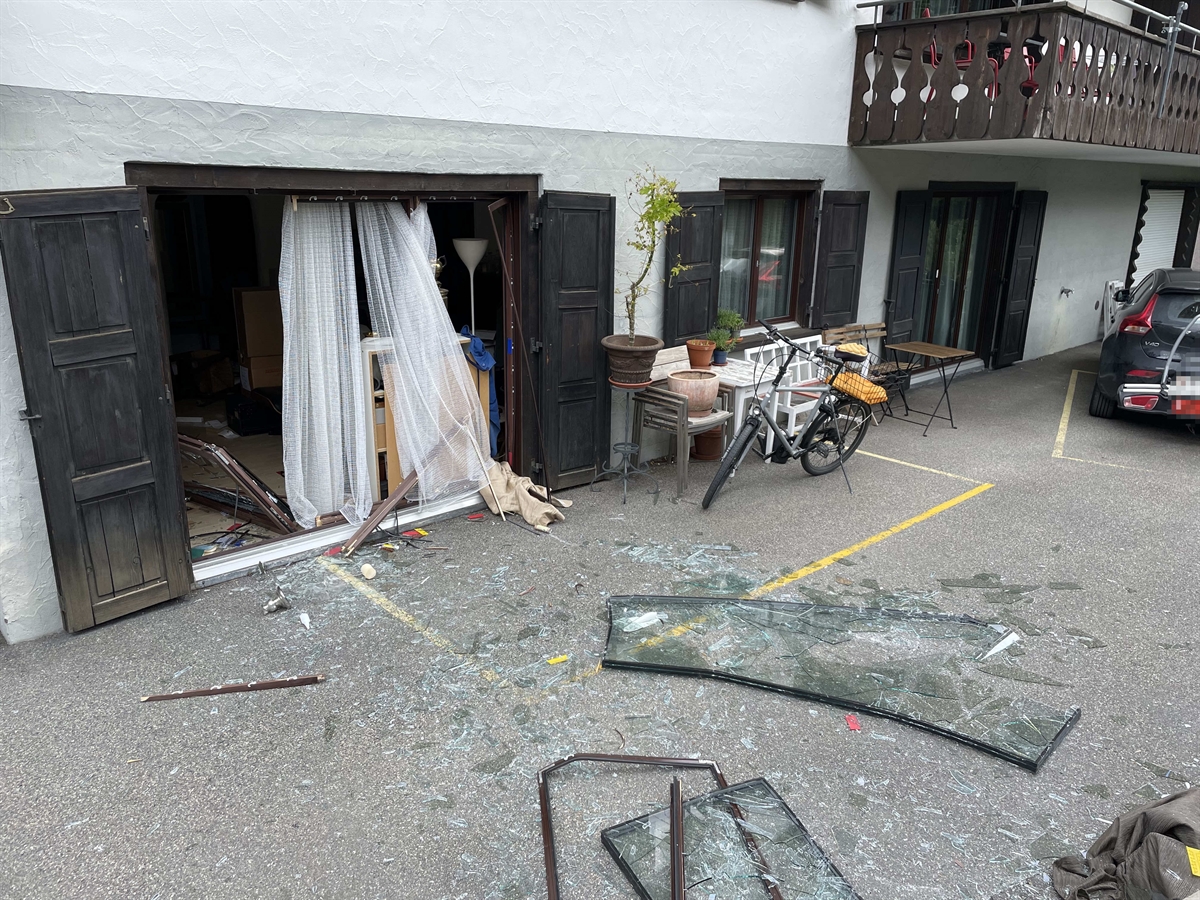Klosters - Explosion in Wohnung