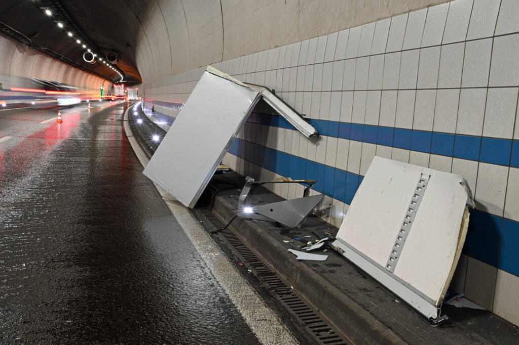 Eich LU - Unfall auf der A2 