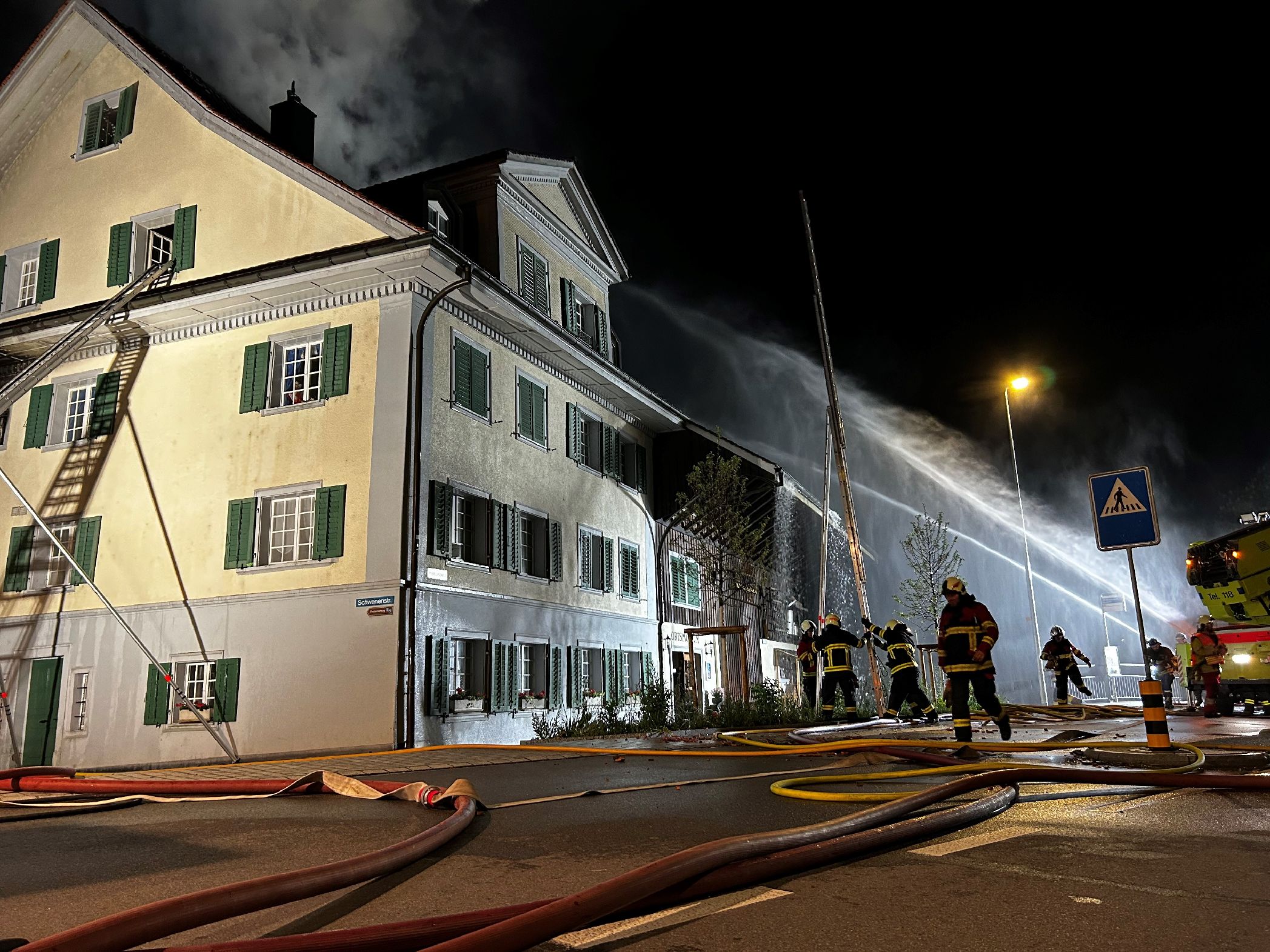 Feuer in Merenschwand AG