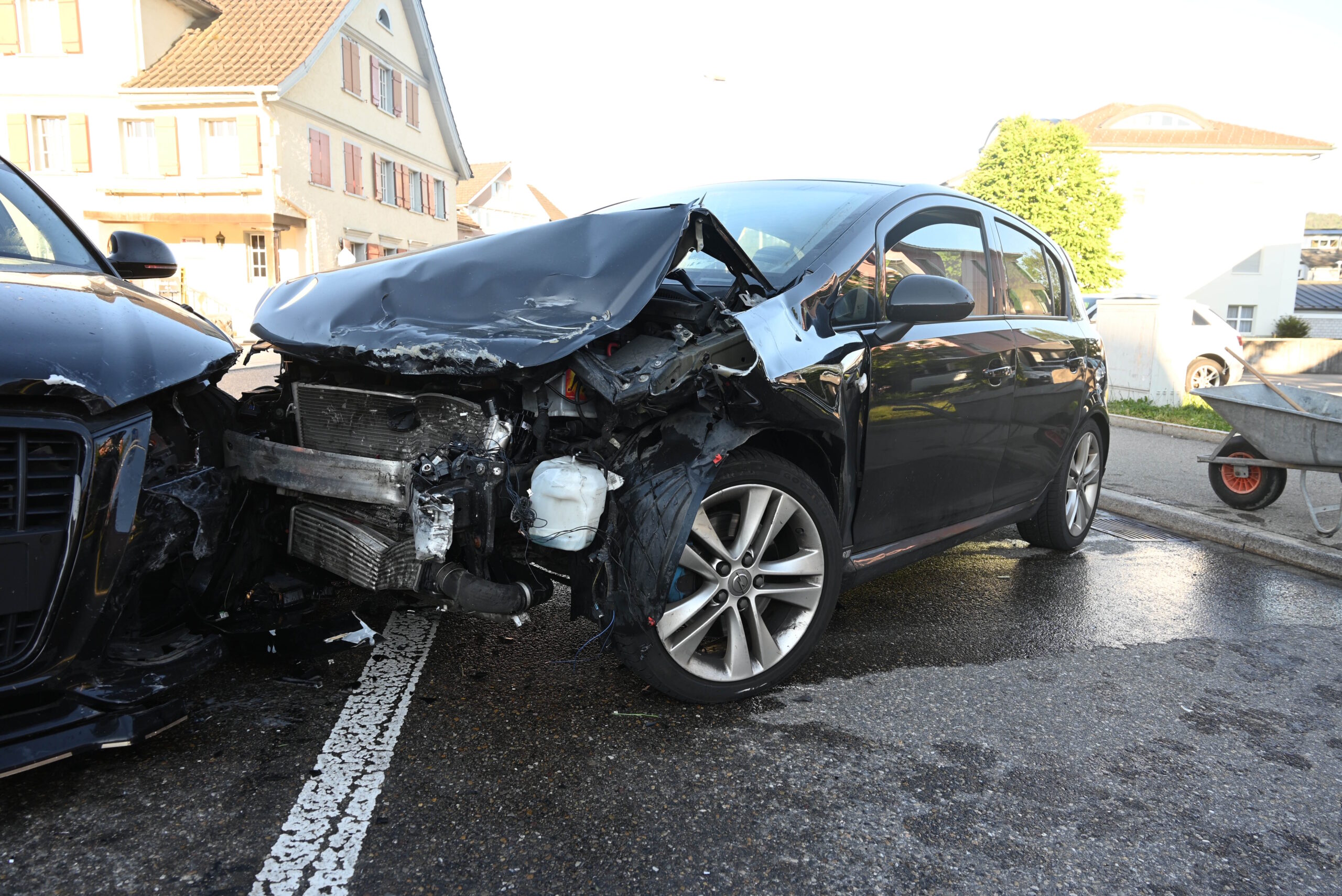 Unfall in Lütisburg