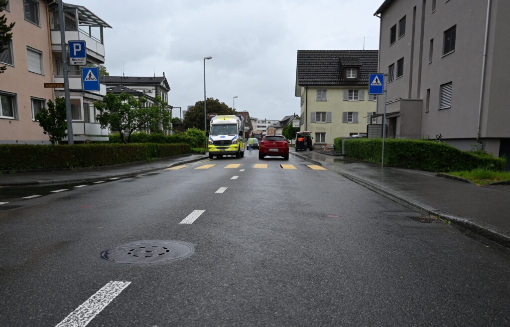 Unfall in Rheineck AG