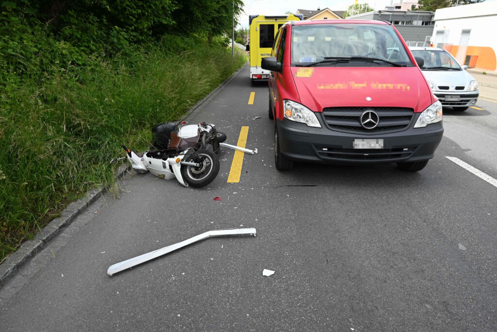 Unfall in Wittenbach