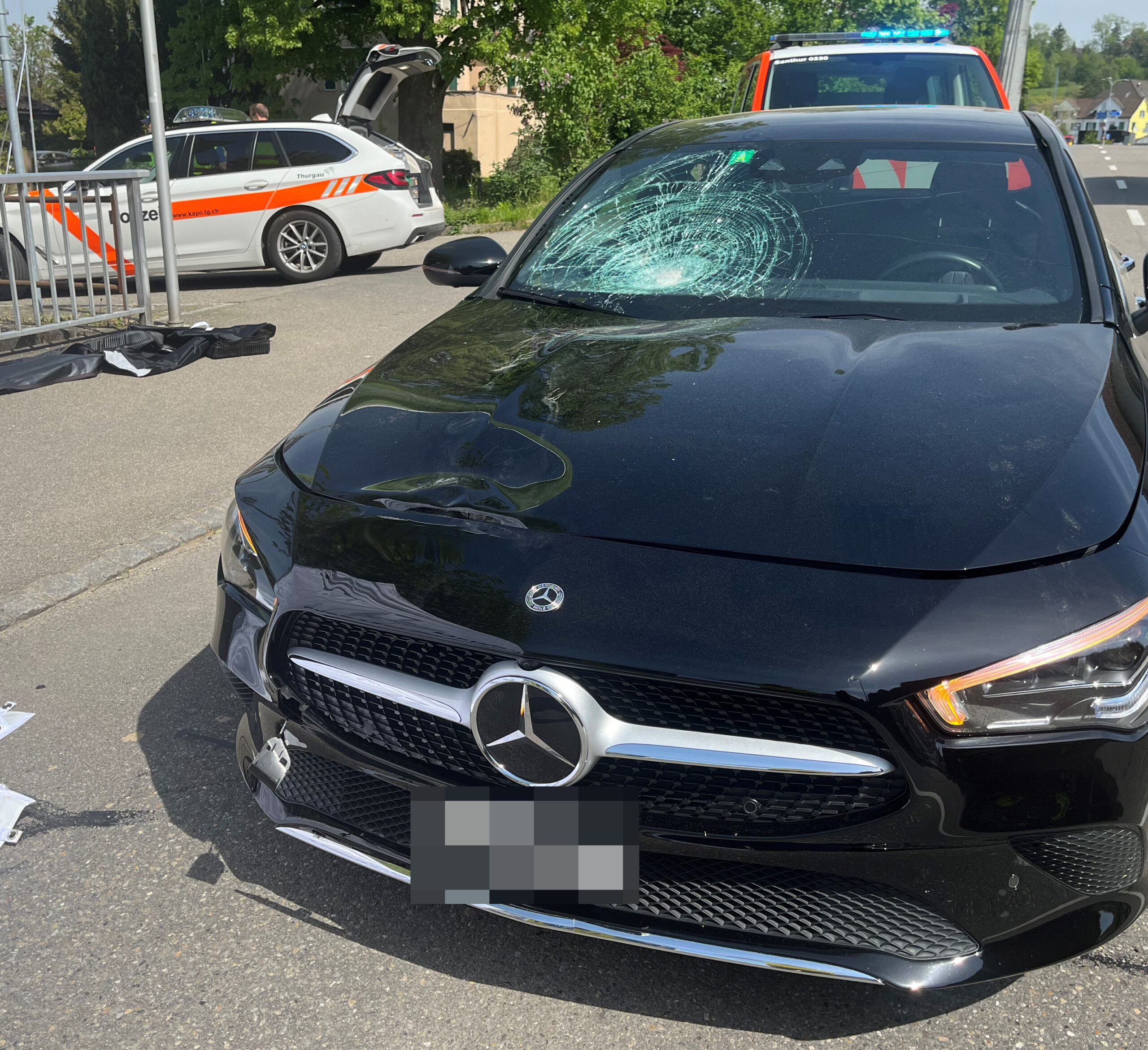 Schönenberg an der Thur TG - Fussgänger tödlich verletzt - Fahrer alkoholisiert