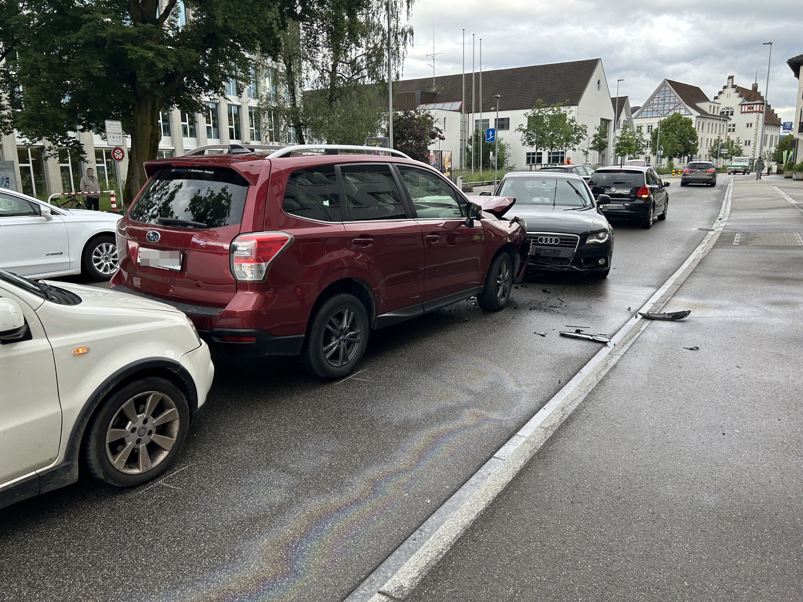 Unfall in Suhr