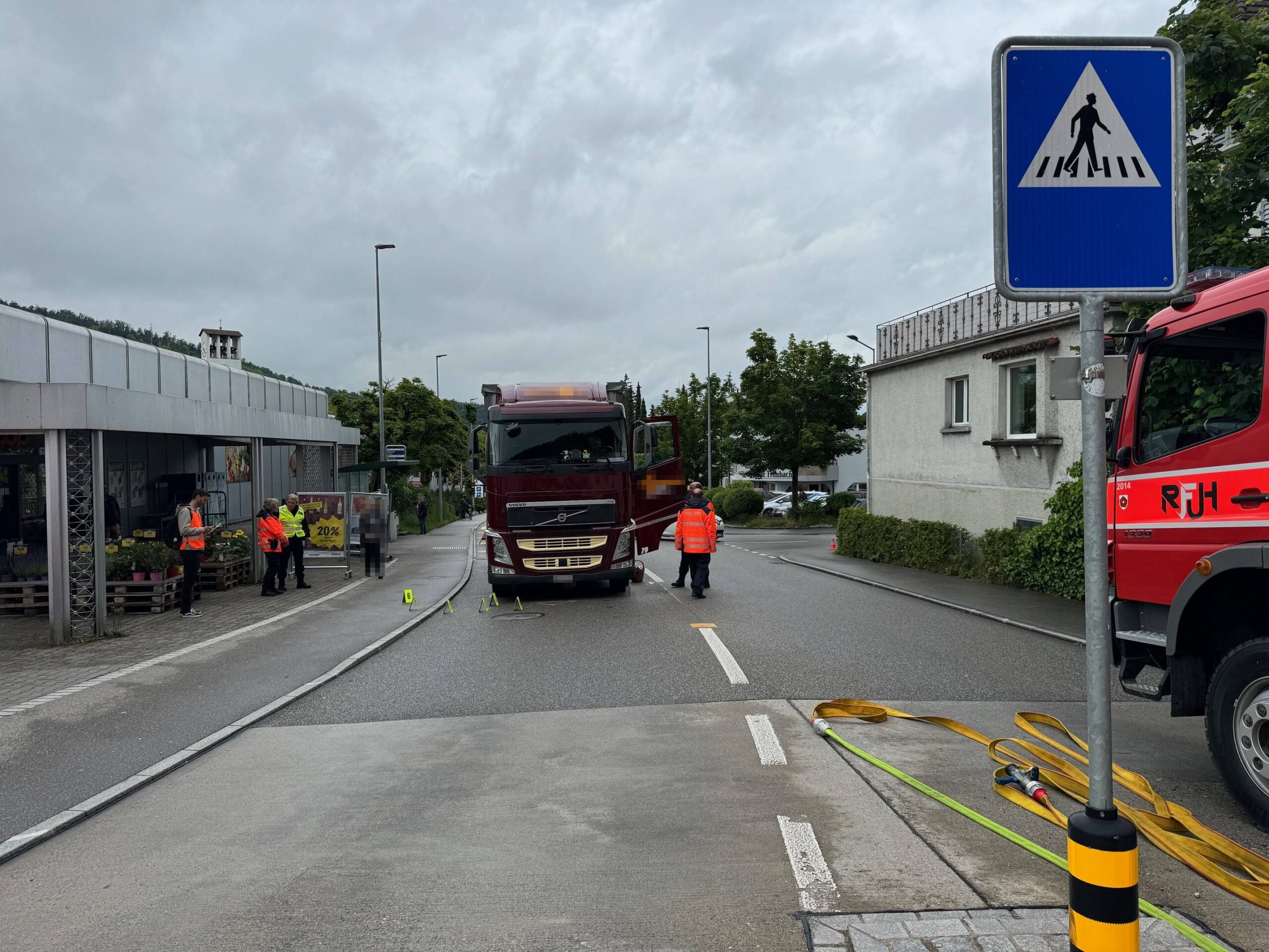 Unfall in Trimbach
