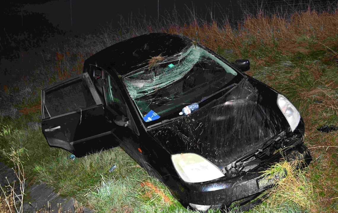 Selbstunfall auf A1 bei Oberbüren – Autofahrer alkoholisiert und kurz eingeschlafen