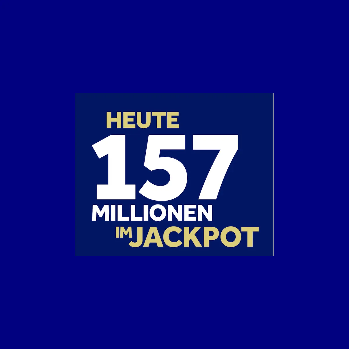 CHF 157 Millionen im EuroMillions Jackpot – Ziehung 16. Mai 2025