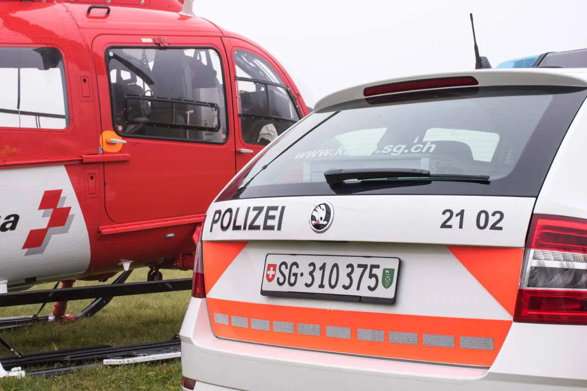 Marbach SG: Schwerer Arbeitsunfall – Mann gerät in Fördermaschine