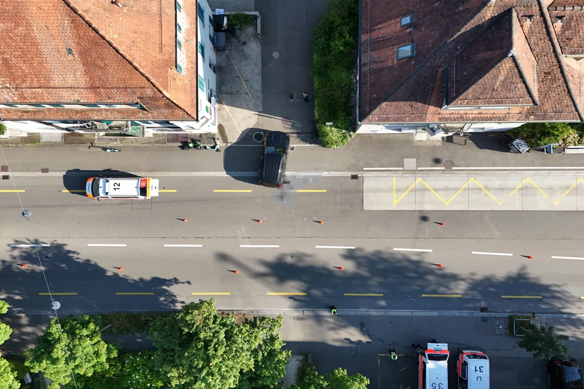 Velofahrer bei Kollision in Zürich ZH schwer verletzt
