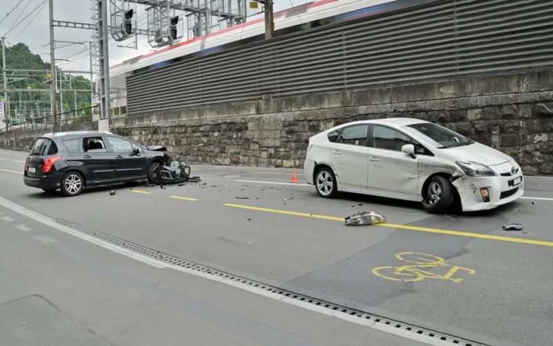 Unfall in Luzern: Kollision sorgt für Verkehrsbehinderungen