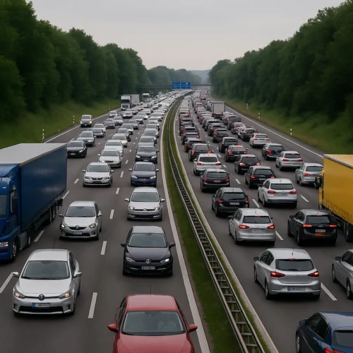 Stau auf A1 bei Kriegstetten SO: 14 km Kolonne Richtung ZH