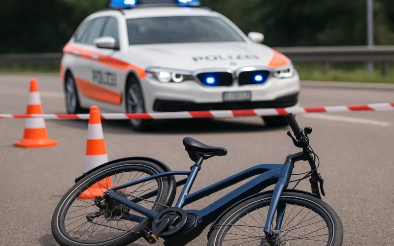 E-Bike-Unfall in Zürich-Affoltern: Fahrer schwer verletzt