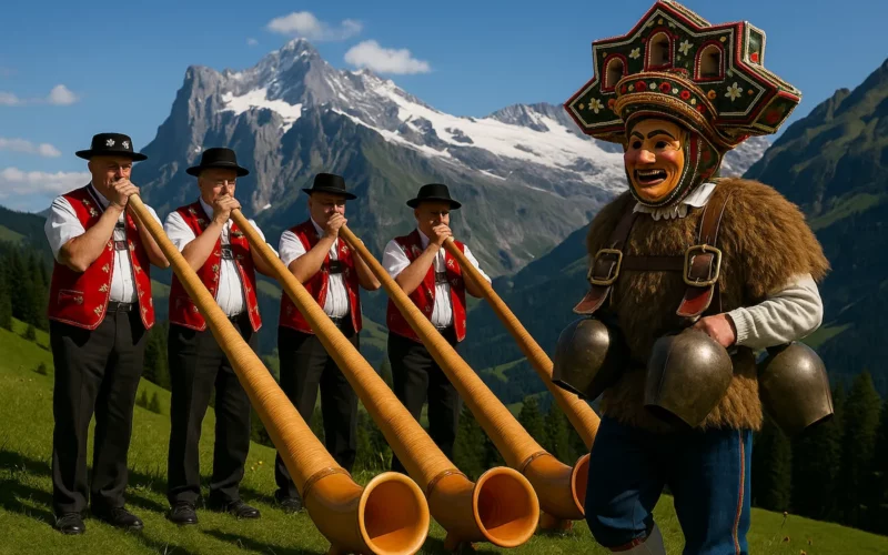 Schweizer Traditionen und Bräuche – von Jodel bis Chlausen