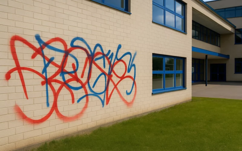 Schmierereien an Schulen in Bulle FR: Jugendliche gestehen Taten