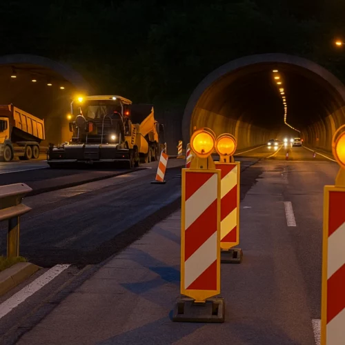 A1 St. Gallen: Sperrungen wegen Tunnel-Belagsarbeiten