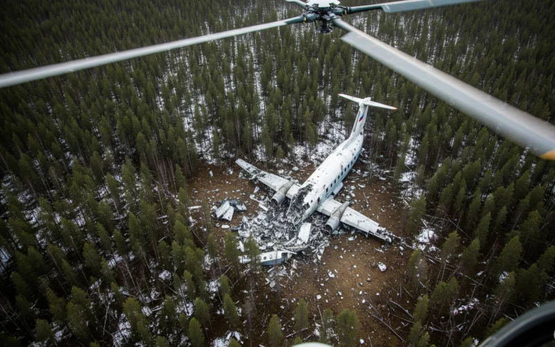 Tragödie in Russlands Taiga – 49 Menschen an Bord vermisst