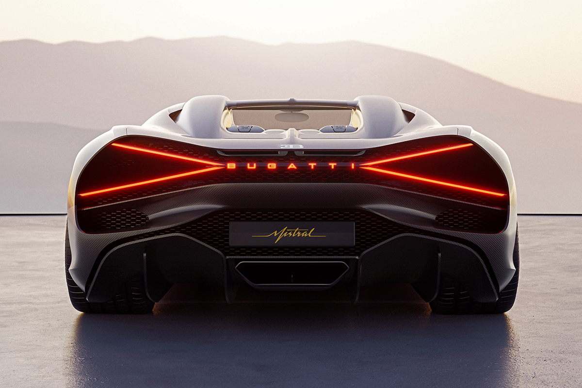 Der Bugatti W16 Mistral