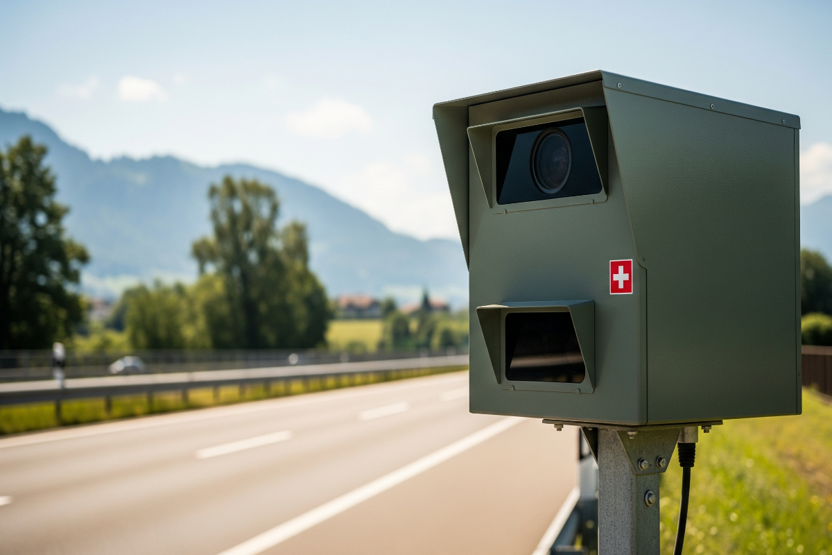Blitzer auf der Autobahn