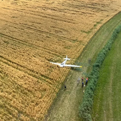 Grenchen SO: Motorflugzeug muss notlanden – niemand verletzt