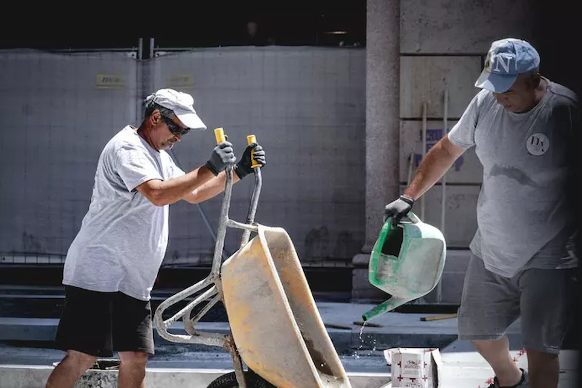 Todesfall auf Baustelle in Atina (I): Arbeiter stirbt nach Kollaps