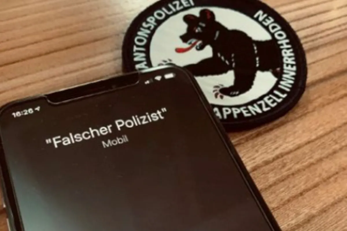 Telefonbetrug in Appenzell Innerrhoden: Falsche Polizisten aktiv