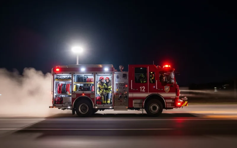 Zürich Nord: Brand an der Friesstrasse – Rauch und Geruchswarnung