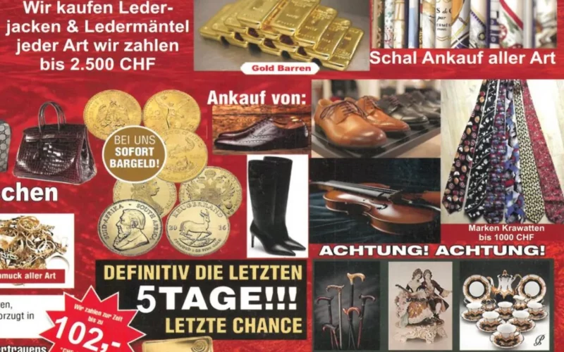 Horgen ZH: Goldhändler wegen Betrugsverdacht verhaftet