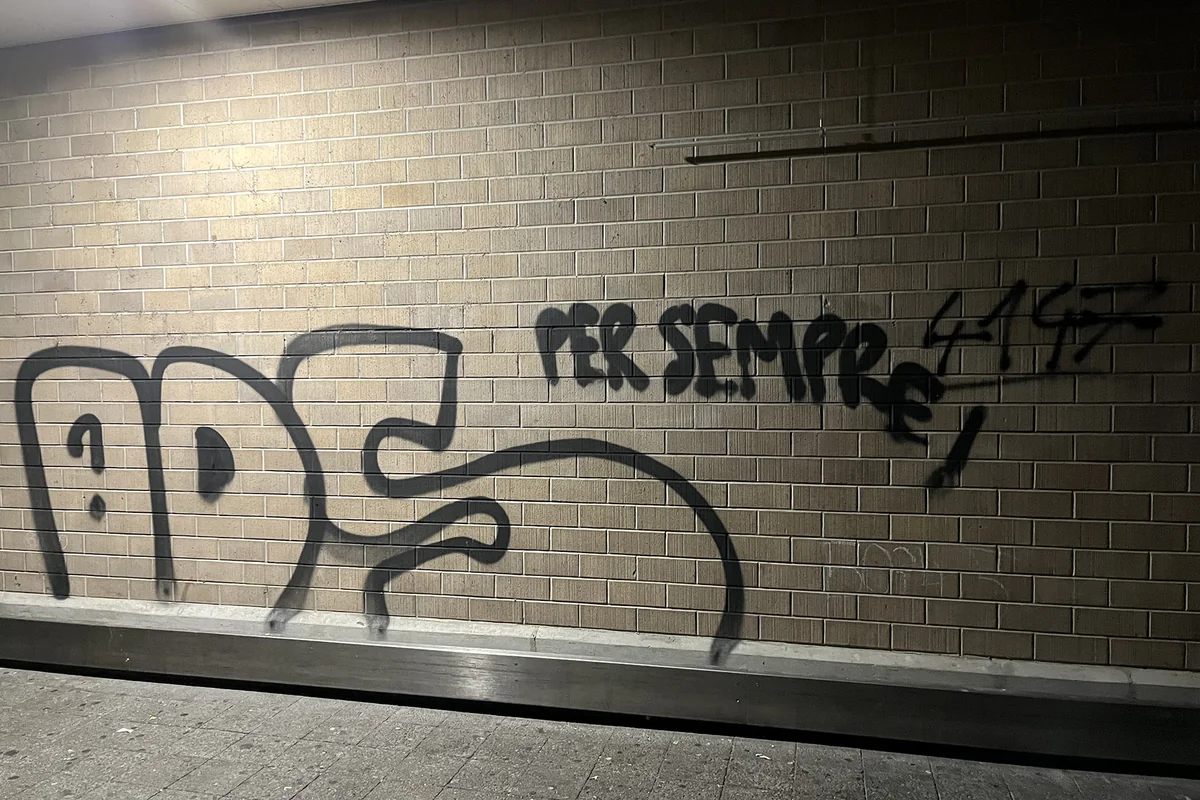 Sachbeschädigung durch Sprayerei