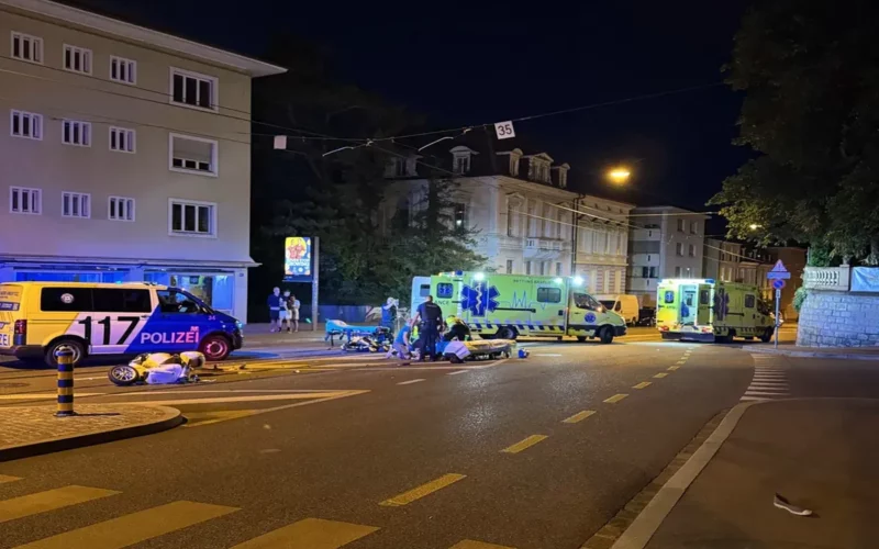 Basel: Betrunkene Autofahrerin rammt Roller und flüchtet