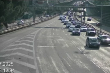 A2 Stau bei Chiasso TI: Kolonne bis zum Grenzübergang