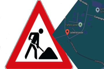 Chur GR: Baustart an der Julierstrasse – Drei Jahre Bauzeit geplant