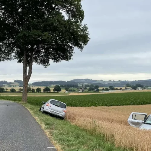 Verkehrsunfälle in Marly FR und Düdingen FR am Sonntag