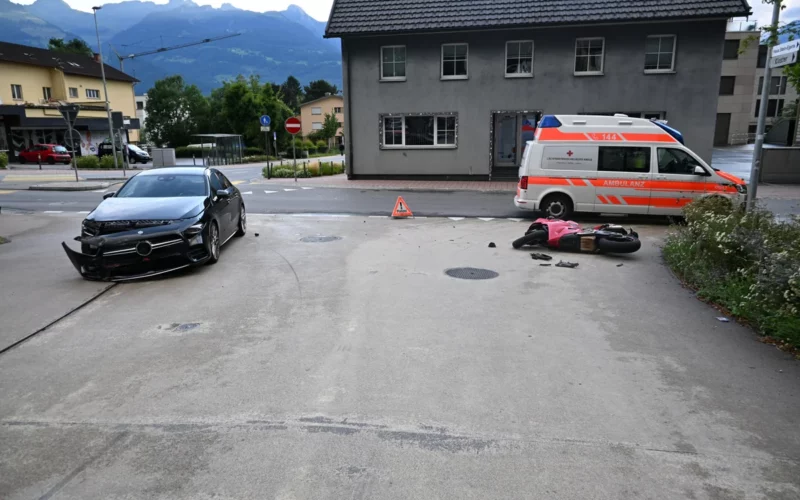 Unfall Schaan FL