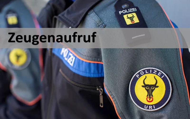 Altdorf UR: Frau bei Verkehrsunfall verletzt – Lenkerin ermittelt, Opfer unbekannt