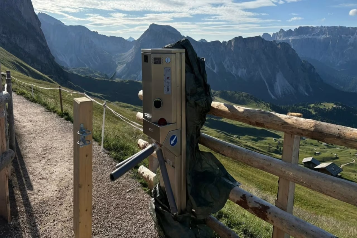 Eintritt Alpengipfel