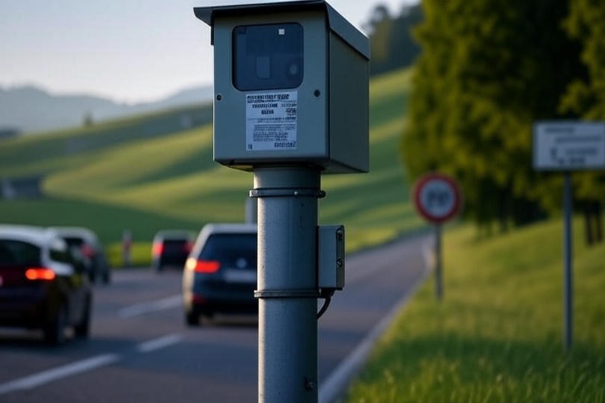 Blitzer in der Schweiz