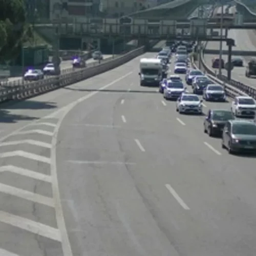 A2 Chiasso TI: Stau bis zum Grenzübergang Brogeda