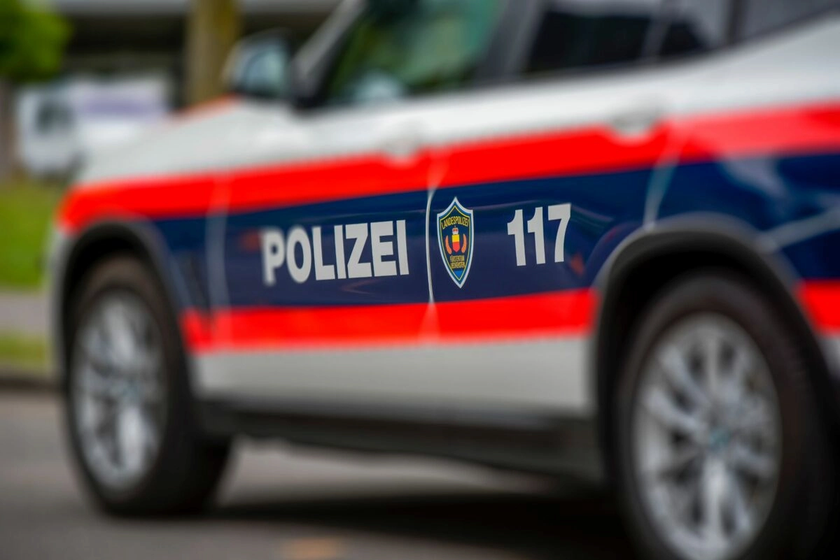 Polizeifahrzeug der Landespolizei Liechtenstein – Symbolbild für Schwerverkehrskontrolle