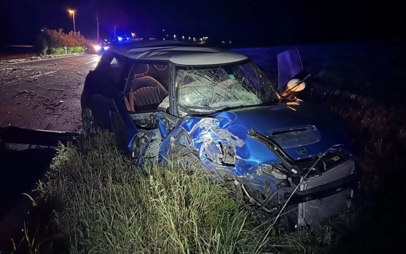 Niederrohrdorf AG: Auto kracht frontal gegen Baum