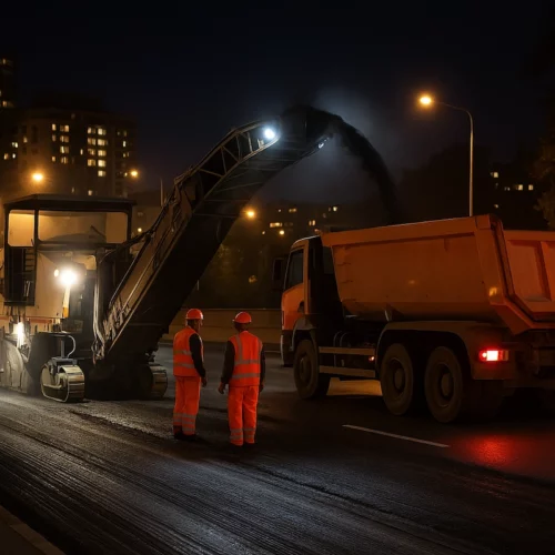 Nachtlärm in Rotkreuz: Was du über die Bauarbeiten wissen musst
