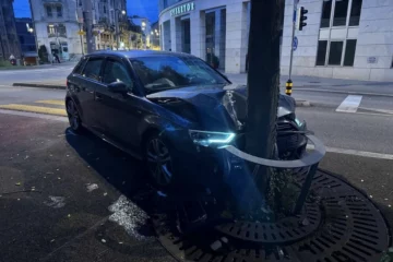 St.Gallen: Zwei Selbstunfälle – Lernfahrt endet am Baum