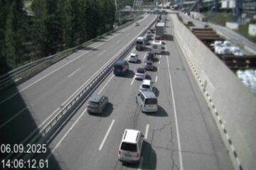 A2: 3 km Stau zwischen Quinto TI und Airolo TI – 30 Minuten Verzögerung